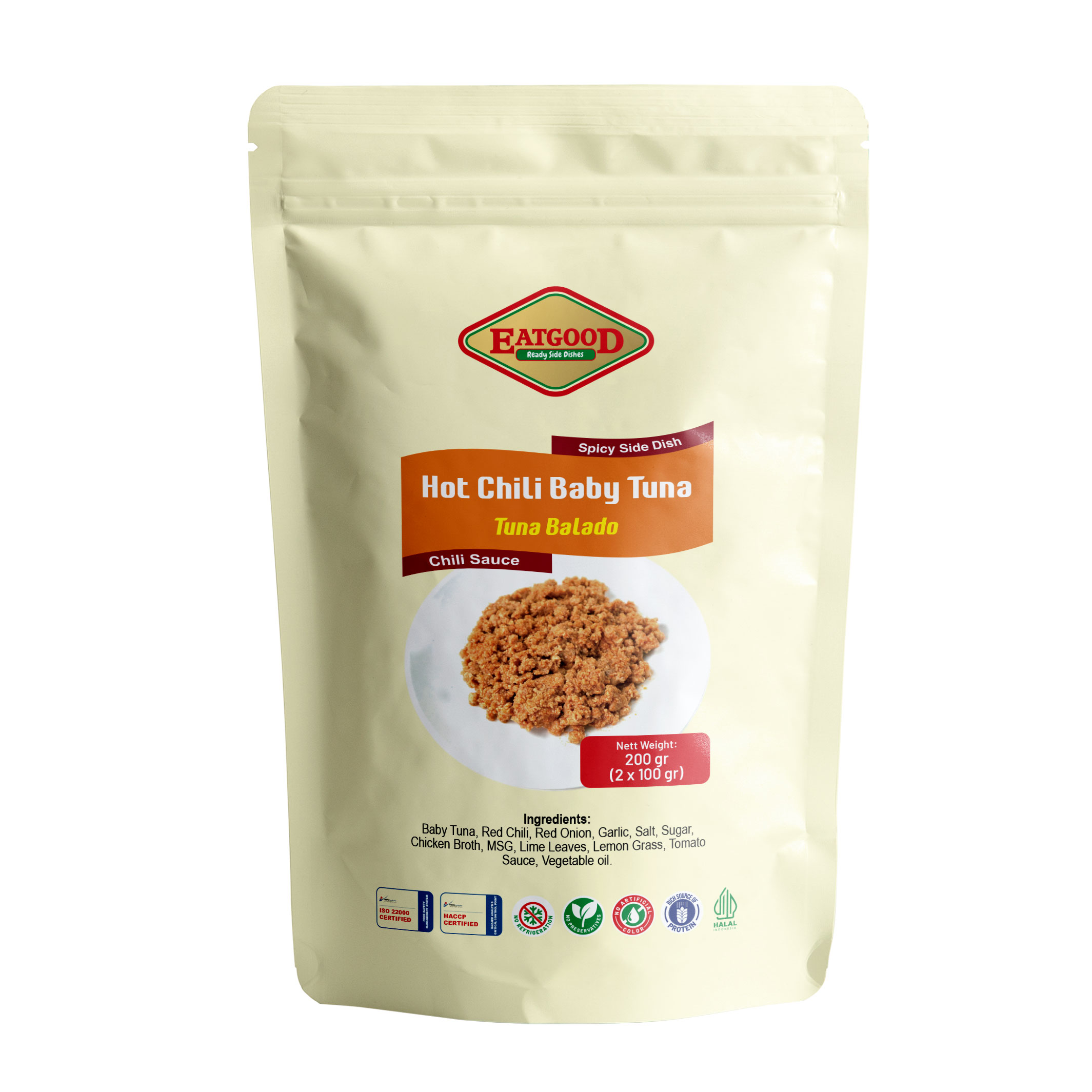 Hot Chili Baby Tuna 200 gr